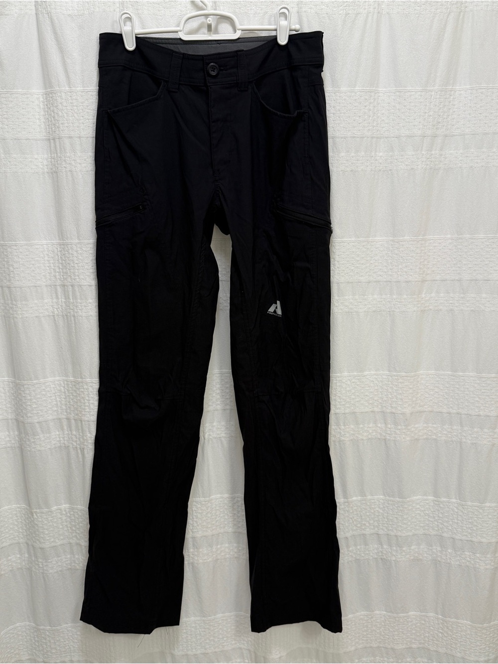 Eddie Bauer First Ascent Hiking Pants Black Mens 30x32 Outdoor Performance